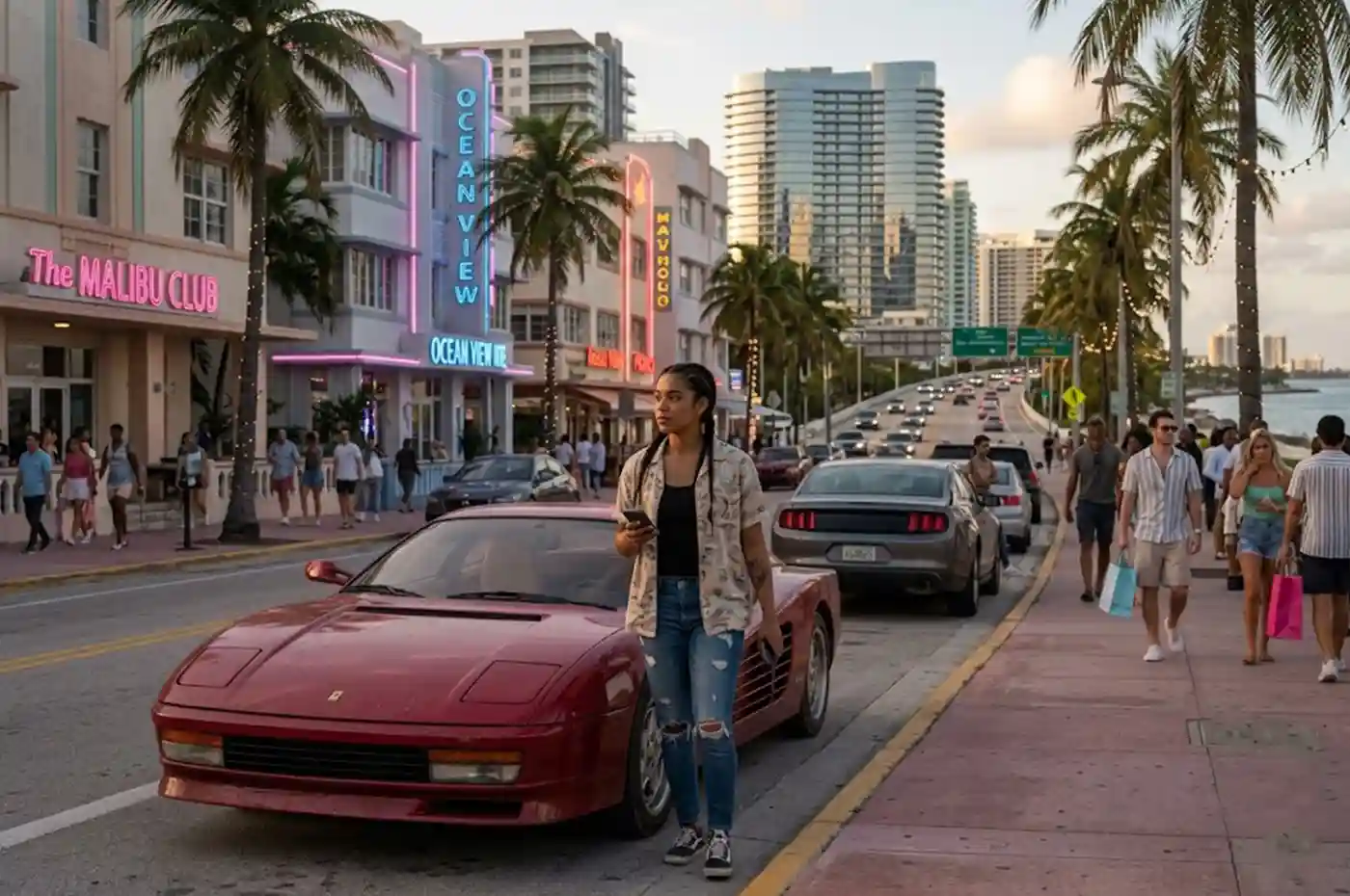 GTA 6 rilis 2026 dengan latar Vice City modern