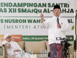 Berikan Motivasi, Menteri Nusron Ingin Santri Dikader sebagai Pelaksana Kebijakan di Bidang STEM