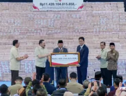 Wamen Ossy Saksikan Penyerahan Denda Administratif Rp11,4 Triliun oleh Satgas PKH sebagai Wujud Penyelamatan Kekayaan Negara