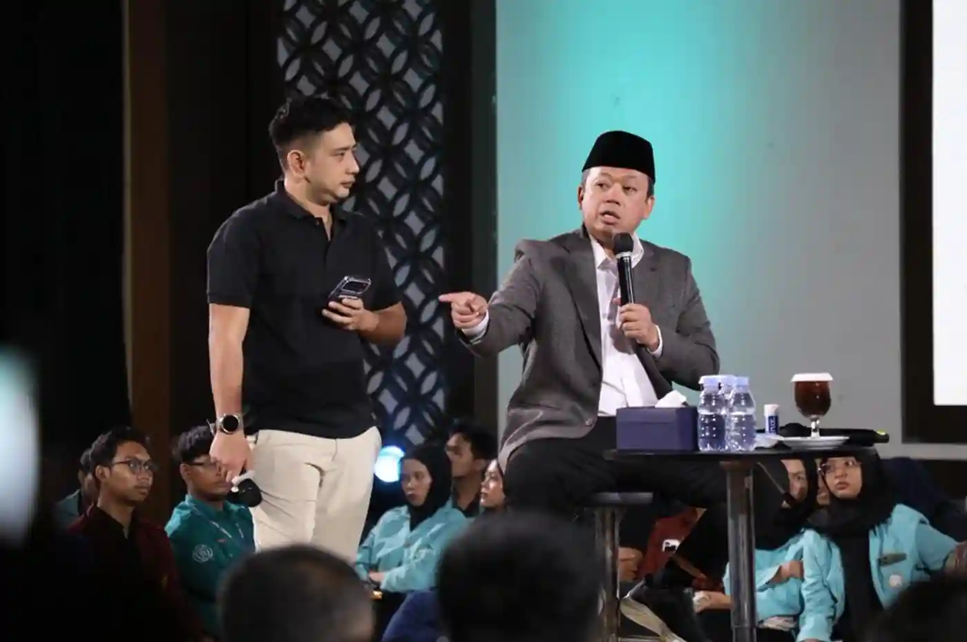 menteri atr bpn nusron wahid membahas hak ulayat di surakarta