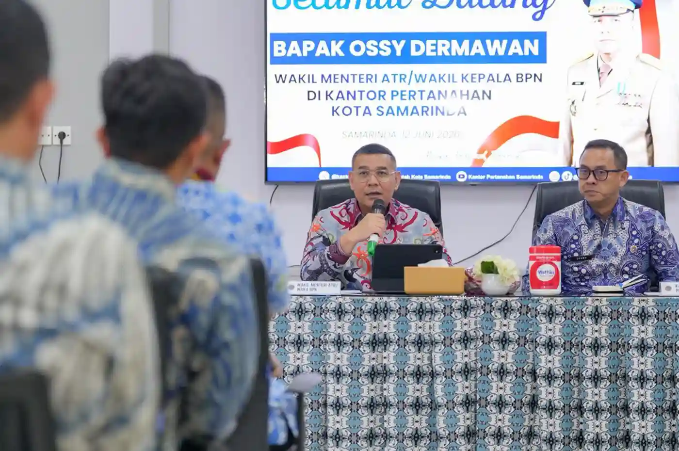 atr bpn solusi pembangunan kalimantan timur di kantah samarinda