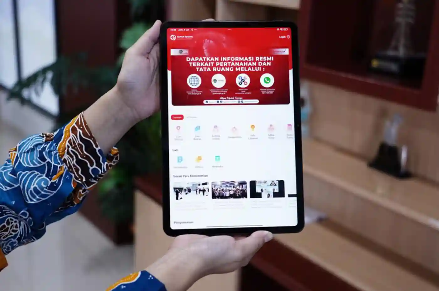 cek informasi tanah sebelum membeli melalui aplikasi sentuh tanahku