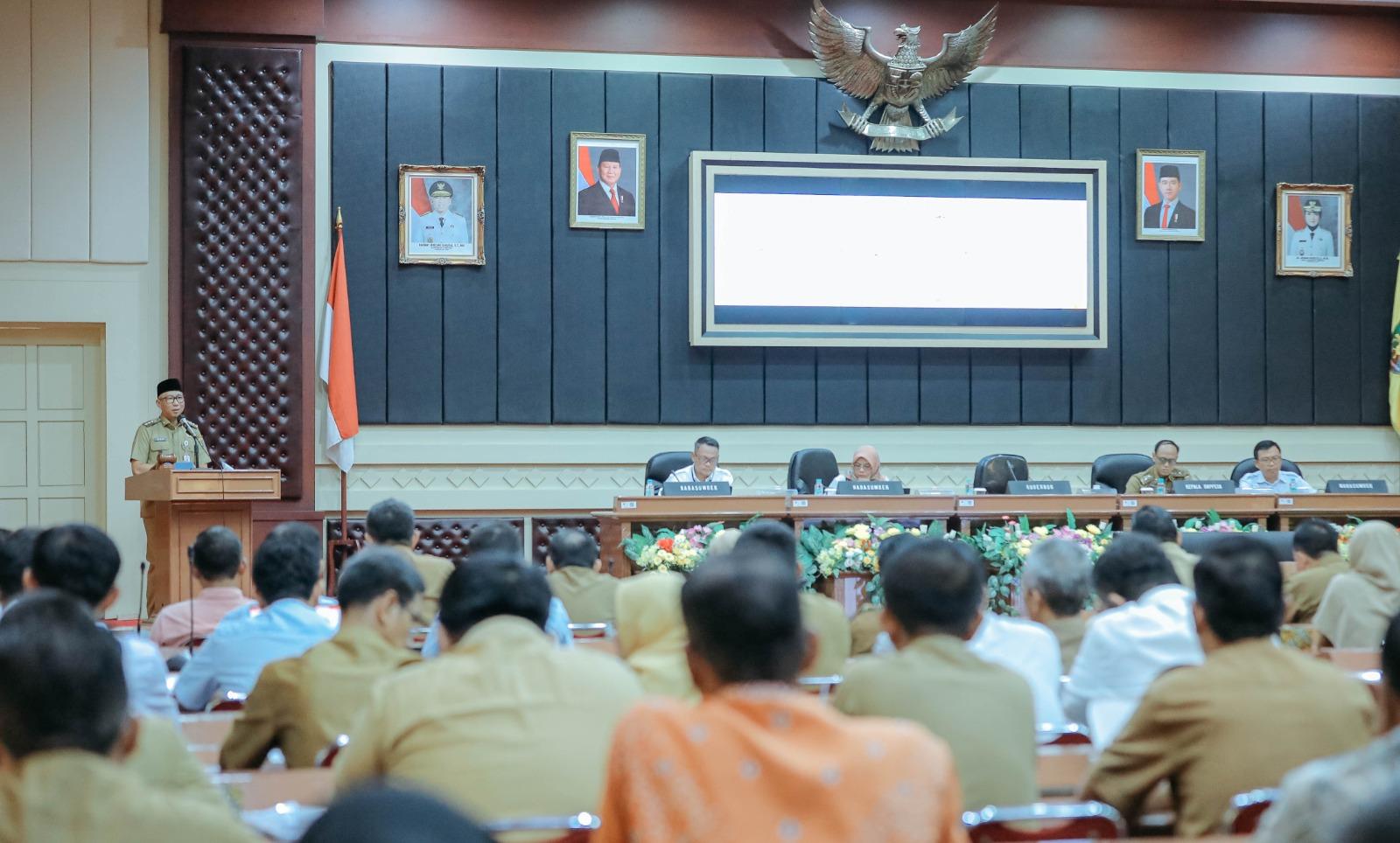 Mirza Pimpin Rakor Peningkatan Produksi Pangan, Pemerintah Pusat Tetapkan Target Luas Panen Lampung 850 Ribu Hingga 1 Juta Hektare per Tahun