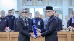 Wagub Jihan Lantik Indra Sanjaya sebagai Kepala Biro Administrasi Pimpinan Setda Lampung