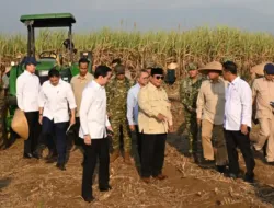 Dampingi Presiden Prabowo Panen Raya di Malang, Menteri Nusron: Ketahanan Pangan Butuh Kepastian Hukum Tanah