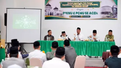 Menteri Nusron Ajak PWNU dan PCNU Se-Aceh Percepat Sertipikasi Tanah Wakaf