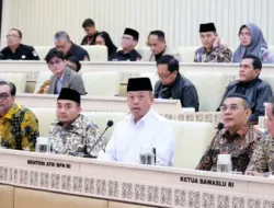 Menteri Nusron Laporkan Realisasi Anggaran Kementerian ATR/BPN Tahun 2025 kepada Komisi II DPR RI