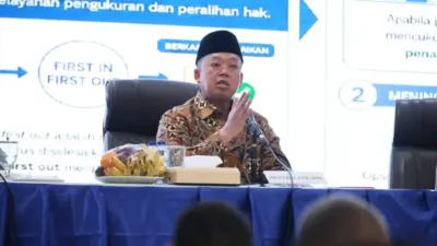 menteri nusron pimpin transformasi layanan atrbpn di jawa timur