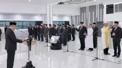 pelantikan pejabat atrbpn oleh wamen ossy untuk bentuk birokrat adaptif