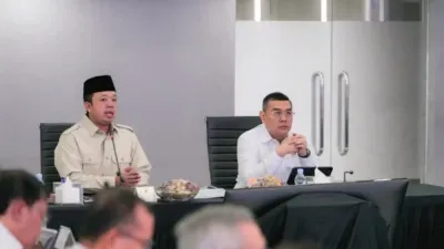 pengukuran terjadwal atr bpn saat rapat pimpinan kementerian