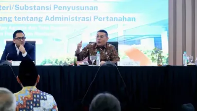 FGD Bersama Komisi II DPR RI, Wamen Ossy: RUU Administrasi Pertanahan untuk Wujudkan Sistem Pertanahan yang Lebih Baik