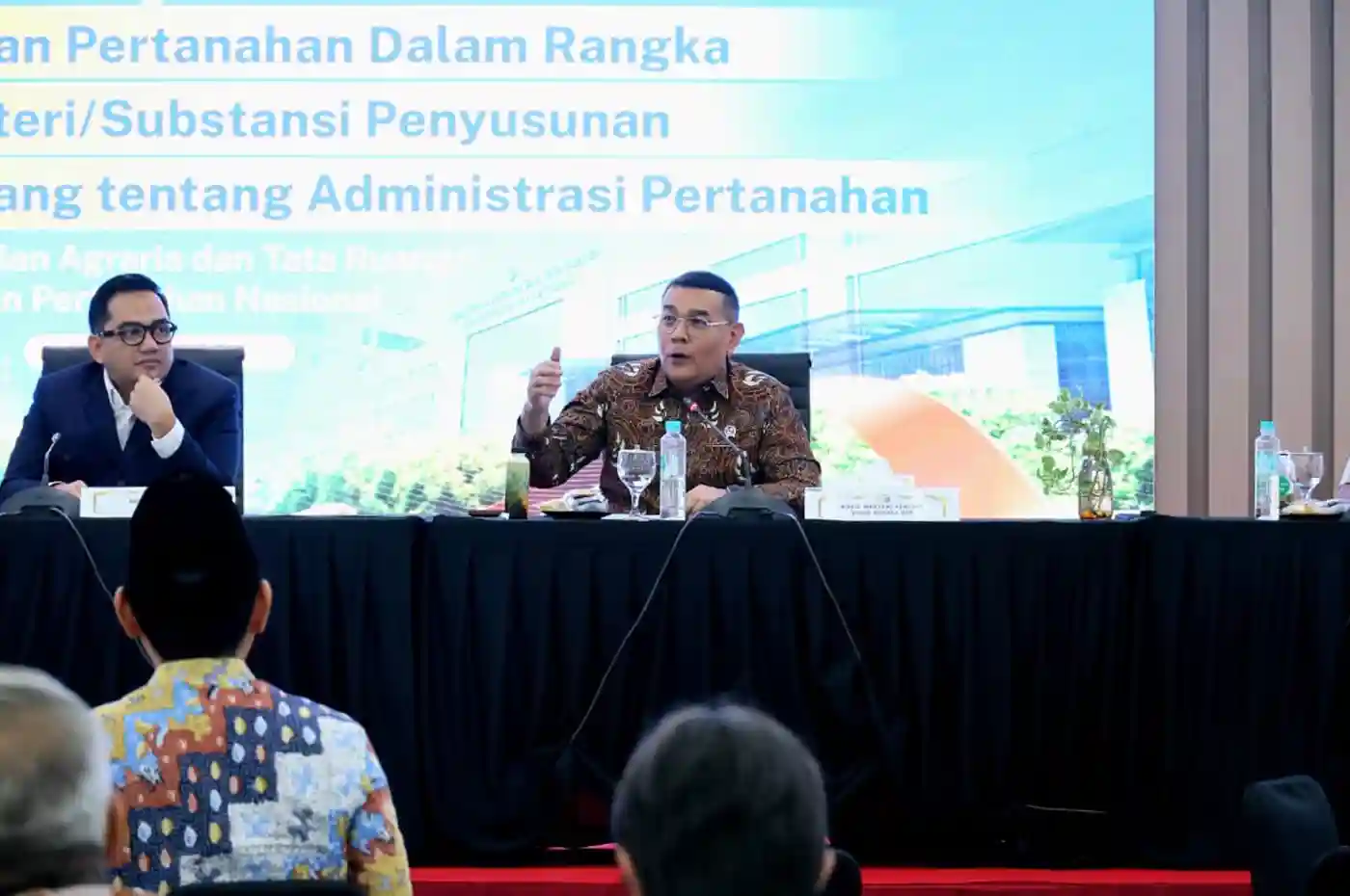ruu administrasi pertanahan dibahas atr bpn bersama komisi ii dpr ri